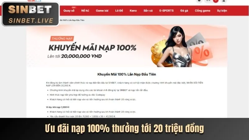Khuyến mãi chào mừng Nextbet